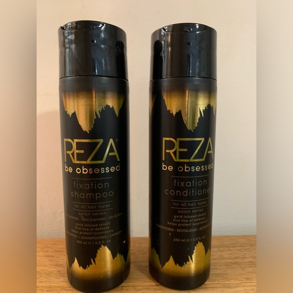 Reza Fixation Shampoo and Conditioner Luxury Hydrating Hair Care for Volume - Picture 1 of 6